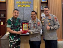 Letkol Inf. Faiq Fahmi dan Kapolresta Padang Perkuat Kolaborasi TNI-Polri demi Keamanan Warga