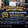 Kinerja Pengelolaan Anggaran Diapresiasi, Kapolres Solok Selatan AKBP Andreanaldo Ademi Terima Penghargaan dari KPPN