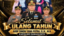 Keluarga Besar Polres Sawahlunto Rayakan HUT ke-46 AKBP Simon Yana Putra dengan Doa dan Harapan