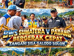 Sinergi BWS Sumatera V dan Pemprov Sumbar, Reski Wahyudi Tangani Sedimentasi Sungai di Solok