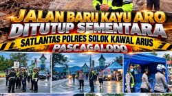 Jalan Baru Kayu Aro Belum Bisa Dilalui, IPTU Akbar Kharisma Tanjung Pastikan Pengaturan Arus