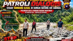 Patroli Dialogis Polres Pasaman Sasar Batang Air Sibinail, Cegah Risiko Tambang Ilegal di Rao