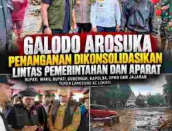 Galodo Arosuka, Penanganan Dikonsolidasikan Lintas Pemerintahan dan Aparat