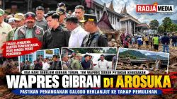 Dari Batang Baliang hingga Posko Pengungsi, Gibran Pastikan Pemulihan Galodo Arosuka Tak Berhenti di Tanggap Darurat