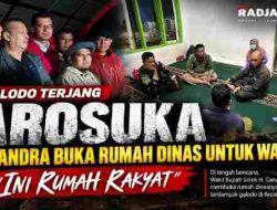 Galodo Terjang Arosuka, H. Candra Buka Rumah Dinas untuk Warga: “Ini Rumah Rakyat”