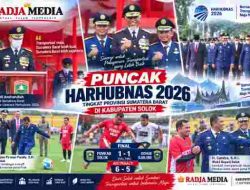 Puncak Harhubnas 2026 di Kabupaten Solok: Mahyeldi Pimpin Upacara, Jon Firman Pandu Kick-Off, Candra Turun Bertanding