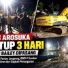 Wabup H. Candra Kawal Penanganan Bypass Arosuka, BWS V Sumbar Buka Aliran Tersumbat