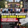Herianto Dt Mandaro dan Kawan-Kawan Penuhi Panggilan Polres Dharmasraya, Solidaritas Masyarakat Adat Menguat