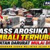 Bypass Arosuka Kembali Terhubung, Jembatan Darurat Mulai Dibuka untuk Kendaraan