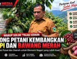UPLAND Jadi Jembatan Penguatan Sentra Kopi Solok, Wabup Candra: Jangan Berhenti di Produksi