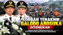 Korban Terakhir Galodo Arosuka Ditemukan, Pemkab Solok Fokus Pulihkan Wilayah Terdampak