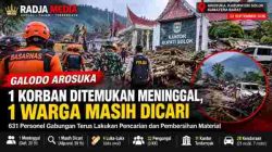 Galodo Arosuka: Satu Korban Ditemukan Meninggal, Satu Warga Masih Dicari