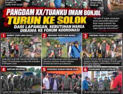 Pangdam XX/Tuanku Imam Bonjol Turun ke Solok, Kebutuhan Warga Dibawa ke Forum Koordinasi
