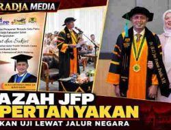 Polemik Gelar Akademik Bupati Solok, JFP: Silakan Uji melalui Mekanisme Resmi Negara