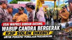 Wabup Candra Percepat Penyusunan R3P Pascagalodo Solok, Data Kerusakan Diminta Akurat