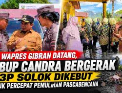 Wabup Candra Percepat Penyusunan R3P Pascagalodo Solok, Data Kerusakan Diminta Akurat