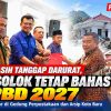 Gedung DPRD Rusak Diterjang Galodo, Pembahasan APBD Solok 2027 Tetap Berlanjut