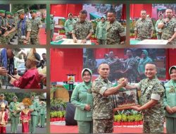 Kunjungi Kodim 0307/Tanah Datar, Danrem 032/Wirabraja Tekankan Profesionalisme dan Kekompakan Prajurit