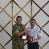 Pangdam XX/TIB Terima Kunjungan Kehormatan Managing Director of Operation, Infrastructure and Safety Area 2 PT KAI