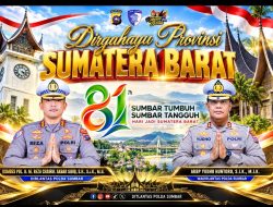 HUT ke-81 Sumatera Barat, Dirlantas Reza Chairul Akbar Tegaskan Keselamatan Lalu Lintas Bagian dari Kemajuan Daerah
