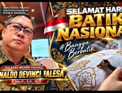 Giat Kalapas Ronaldo Devinci Talesa Peringati Batik Nasional, Dorong Semangat Kebangsaan dari Lapas Muaro Padang