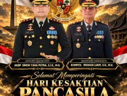 Peringati Hari Kesaktian Pancasila 2026, Kapolres Sawahlunto AKBP Simon Yana Putra Tekankan Pentingnya Persatuan