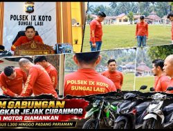 Kapolsek IX Koto Sungai Lasi AKP Oon Kurnia Illahi Kawal Tim Gabungan Ungkap Curanmor hingga Padang Pariaman