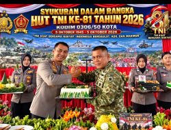 Hangat dan Humanis, Kapolres 50 Kota AKBP Syaiful Wachid Bersama Dandim Letkol Inf. Adi Nofriadi Nata Rawat Soliditas TNI-Polri