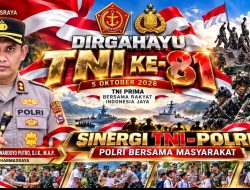 TNI Bersama Rakyat, Kapolres Dharmasraya AKBP Kartyana Widyarso Wardoyo Putro Tegaskan Komitmen Polri Melayani Masyarakat