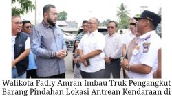 Yudi Indra Sani Tegaskan Antrean Truk Tak Boleh Lumpuhkan Jalan Bandar Buat, Pemko Padang Terapkan Sistem Antrean Digital