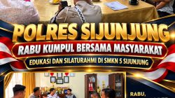 Polres Sijunjung Hadir di SMKN 5, Kapolres dan Kasat Lantas Bangun Kesadaran Pelajar tentang Keselamatan