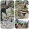 Kebersamaan Tanpa Batas, Satgas TMMD ke-130 Kodim 0309/Solok Gelar Karya Bakti Bersama Warga di Area Posko Dan Mushalla