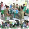 Kehangatan Tanpa Batas, Satgas TMMD ke-130 Kodim 0309/Solok dan Warga Nikmati Kebersamaan di Sela Karya Bakti