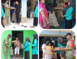 Sentuh Langsung Kebutuhan Gizi, Satgas TMMD ke-130 Kodim 0309/Solok Dorong Penurunan Stunting di Nagari Sasaran