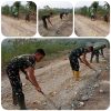 Perlancar Akses Warga, Satgas TMMD ke-130 Kodim 0309/Solok Kebut Pengerasan Jalan