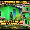 Kodim 0309/Solok Wujudkan Kepedulian kepada Rakyat, Renovasi Rumah Ibu Karmila Berlanjut ke Pengecatan