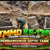 Dukung Sanitasi Sehat di Lingkungan Sekolah, TMMD ke-130 Kodim 0309/Solok Bangun Septic Tank dan Bak Air Bersih