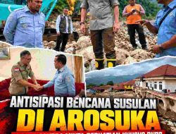 BNPB Beri Arahan Penanganan Sungai di Arosuka, Antisipasi Hujan November Jadi Sorotan