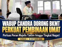 Wabup Candra Dorong BKMT Solok Perluas Pembinaan Keagamaan hingga Nagari