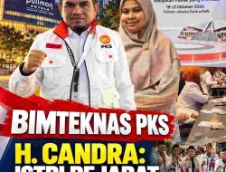 Bimtek PKS Bekali Istri Pejabat Publik, H. Candra: Jangan Offside dalam Mendampingi Suami