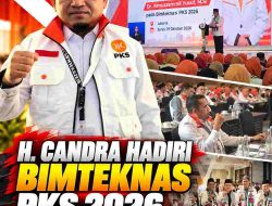 H. Candra Hadiri BIMTEKNAS PKS 2026, DPC Kabupaten Solok Siap Perkuat Sinergi Kebijakan Pusat dan Daerah