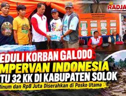 Peduli Korban Galodo, Campervan Indonesia Bantu 32 KK di Kabupaten Solok