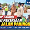 Wabup Candra Tinjau Jalan Paninggahan, Tekankan Mutu dan Ketepatan Waktu Pekerjaan