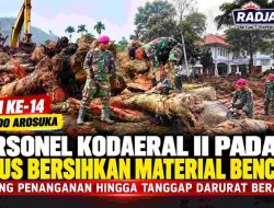 Kodaeral II Padang Perkuat Dukungan Penanganan Galodo Arosuka hingga Masa Pemulihan