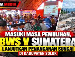 Masuki Masa Pemulihan, BWS V Sumatera Lanjutkan Penanganan Sungai di Kabupaten Solok