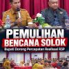 Solok Percepat Pemulihan Pascabencana, Pemerintah Pusat Soroti Mitigasi Hulu Sungai