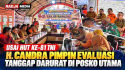 Usai HUT ke-81 TNI, H. Candra Pimpin Evaluasi Tanggap Darurat Galodo Arosuka