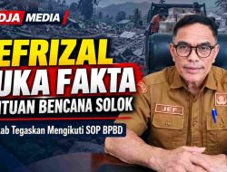 Pemkab Solok Pastikan Penanganan Bantuan Bencana Berpedoman pada SOP BPBD