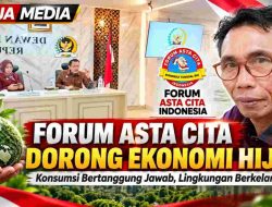 Forum Asta Cita Indonesia Tekankan Tanggung Jawab Bersama dalam Mewujudkan Pembangunan Berkelanjutan