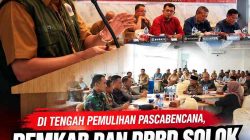 Pascabencana, APBD Solok 2027 Diarahkan untuk Menjaga Pembangunan dan Pelayanan Publik